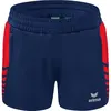 Erima Six Wings Worker Short Dames - New Navy / Rood | Maat: 42