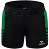Erima Six Wings Worker Short Dames - Smaragd / Zwart | Maat: 44
