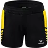Erima Six Wings Worker Short Dames - Geel / Zwart | Maat: 36
