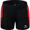 Erima Six Wings Worker Short Dames - Zwart / Rood | Maat: 42