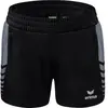 Erima Six Wings Worker Short Dames - Slate Grey / Zwart | Maat: 40