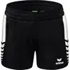 Erima Six Wings Worker Short Dames - Zwart / Wit | Maat: 36
