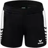Erima Six Wings Worker Short Dames - Zwart / Wit | Maat: 40