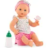 Poupon Emma fait pipi fleurie rose TU
