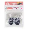 Corolle Mes Vêtements De Poupons Corolle Bb30 Chaussons Bleu Marine