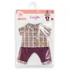 Corolle Corolle BB36 CHEMISE À CARREAUX & PANTALON PETIT EXPLORATEUR