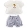 Corolle Corolle BB36 T-SHIRT & SHORT PETIT EXPLORATEUR