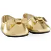 Corolle Mes Vêtements De Poupons Corolle Bb36 Ballerines Dorées