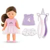 Mini poupée - COROLLE - Romy Licorne - 20 cm - senteur vanille - prêt à offrir