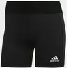 adidas Performance TECHFIT Volleyball Short - Dames - Zwart- XL - 10cm