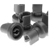 VHBW vhbw 8x Roulettes (25 mm) pour chariot inférieur lave-vaisselle c...