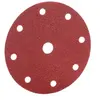 Disque abrasif papier velcro BW 115 - Ø 125 Grain 60 - 8 Trous - HERME...