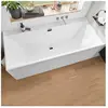Baignoire droite 160 X 75 VILLEROY ET BOCH Collaro acrylique blanc tro...