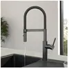Robinet cuisine VILLEROY ET BOCH Steel expert 2.0 anthracite