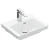 Villeroy & Boch, Lavabo, V&B lave-mains SUBWAY 3.0 450x370mm m ÜL avec...