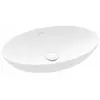Villeroy & Boch Loop & friends opzetwastafel 56x38cm ovaal zonder over...