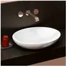 Villeroy & Boch Opzetwastafel, 620x420 mm, zonder overloop, alpine wit