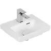 Villeroy & Boch Subway 3.0 fontein 37x305cm 1 kraangat met overloop wi...