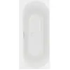 Villeroy & Boch Loop duobad - 180x80cm - rechthoek/binnenbad ovaal - a...