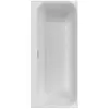 Loop & Friends Baignoire rectangulaire square 1800 x 800 mm Blanc - Vi...