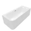 Baignoire semi-îlot dangle VILLEROY & BOCH Loop & Friends version droi...