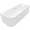 Villeroy & Boch Loop & friends half vrijstaand bad - 180x80cm - hoek r...
