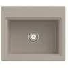 Evier VILLEROY ET BOCH Subway Style 60 S Almond CeramicPlus vidage man...