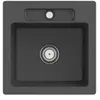 Villeroy & Boch, Évier, V&B Evier SILUET 50 S 510x510mm Handbet. graph...