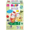 Hipp Gourdes 100% Fruits 2 variétés 4/6 mois 4x90g