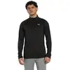 PUMA M TAD TECH Mélange de tissu fermeture Éclair 1/4 PUMA Noir