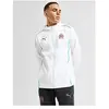 PUMA Sweat à Capuche Olympique de Marseille Casuals - White, White XS