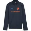 Puma Haut d'entraînement Olympique de Marseille 1/4 Zip Junior - Blue,...