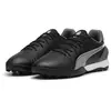 PUMA Chaussures de football King Match Tt unisexes, Puma Black PUMA White Cool Dark Gray, 42 EU