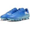 Puma Chaussures De Football Future 7 Play Fg/Ag - 107939-01 Bleu - 46