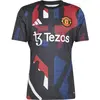 adidas Maillot d'échauffement Manchester United 24/25 - Noir, Noir S