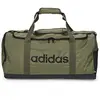 adidas Mixte Essentials Linear Duffel Bag, olive strata/black, M
