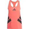 Débardeur femme adidas Road To Records Rouge L