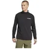 Adidas T-shirt à Manches Longues Avec Demi-zip Terrex Multi Climacool