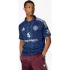 adidas Maillot Extérieur Manchester United FC 2024/25 - Bleu, Bleu L