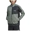 adidas Terrex Coupe-vent Terrex Trail Running - Silver Green / Black, Silver Green / Black S