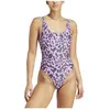 Adidas Maillot De Bain Essentials Animal Print U Back
