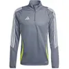 Adidas Tiro24 Sweatshirttraining Met Halve Rits Grijs XL / Regular Man