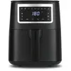 GOURMETmaxx Friteuse à air chaud numérique 4l 1300W noir mat