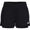 Jako One 2-In-1 Short Dames - Zwart | Maat: 42