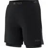 Jako Power 2-In-1 Short Dames - Zwart | Maat: 36