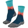FALKE TK2 Crest Dames Wandel Sok 16194 6206 turquoise 35-36