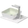 Duravit, Lavabo, Set lavabo Sivida, carré, 300x300mm, incl. console 41...