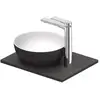 Duravit, Abattant WC, Set lavabo Sivida, rond, 300x300mm, incl. consol...