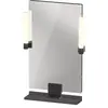 Duravit, Miroir, Sivida miroir, noir diamant mat, 450x36x650mm, éclair...