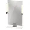 Duravit, Miroir, Sivida miroir, chrome, 450x36x650mm, éclairage à pose...